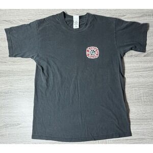 Vintage 90's Blackbird Fire Fighter T-Shirt Unisex Size Large 100% HW Cotton.